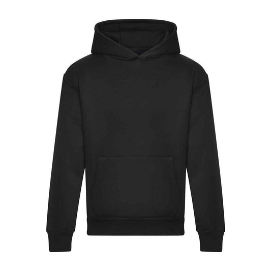 Deep Black - Front - Awdis Mens Signature Heavyweight Hoodie