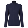 Navy - Front - Premier Womens-Ladies Recyclight Full Zip Fleece Jacket