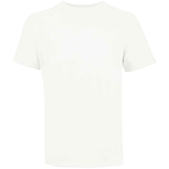 White - Front - SOLS Unisex Adult Tuner Plain T-Shirt