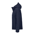 Deep Navy - Side - Tee Jays Womens-Ladies Waterproof Jacket