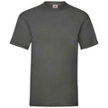 Light Graphite - Front - Fruit Of The Loom Mens Valueweight T-Shirt