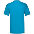 Azure - Back - Fruit Of The Loom Mens Valueweight T-Shirt