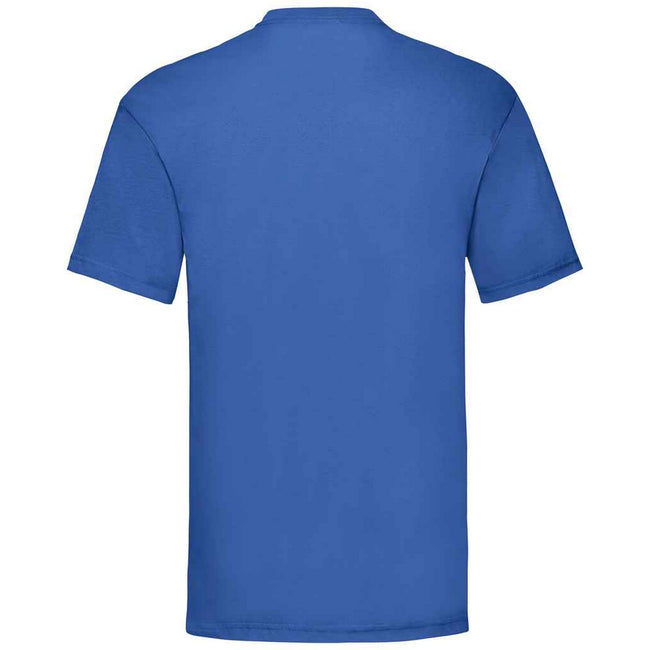 Royal Blue - Back - Fruit Of The Loom Mens Valueweight T-Shirt
