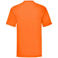 Orange - Back - Fruit Of The Loom Mens Valueweight T-Shirt