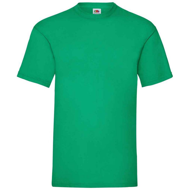 Kelly Green - Front - Fruit Of The Loom Mens Valueweight T-Shirt