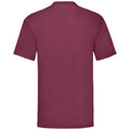 Burgundy - Back - Fruit Of The Loom Mens Valueweight T-Shirt