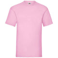 Light Pink - Front - Fruit Of The Loom Mens Valueweight T-Shirt