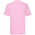 Light Pink - Back - Fruit Of The Loom Mens Valueweight T-Shirt