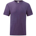 Heather Purple - Front - Fruit Of The Loom Mens Valueweight T-Shirt
