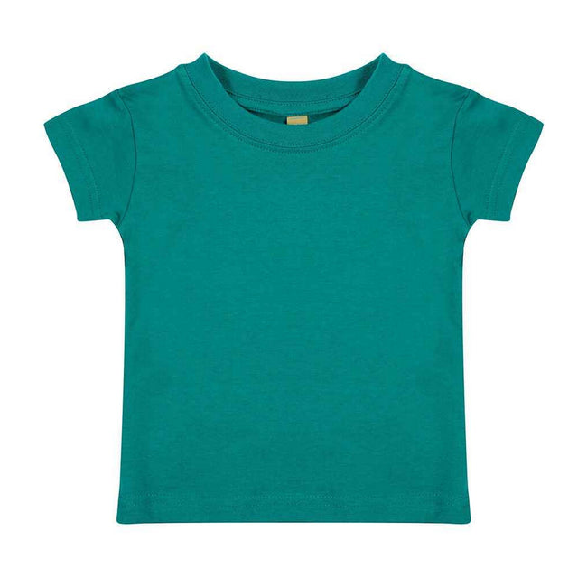 Jade - Front - Larkwood Baby Plain T-Shirt
