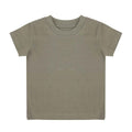 Khaki Green - Front - Larkwood Baby Plain T-Shirt