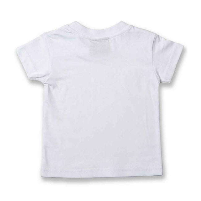 White - Back - Larkwood Baby Plain T-Shirt