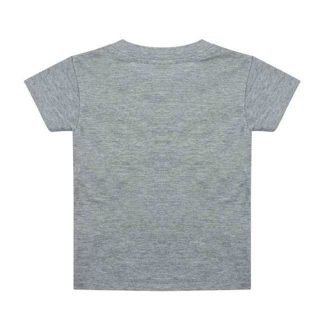 Heather Grey - Back - Larkwood Baby Plain T-Shirt