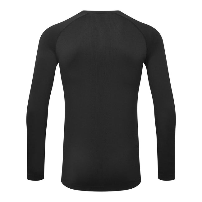 Black - Back - Onna Mens Unstoppable Plain Base Layer Top