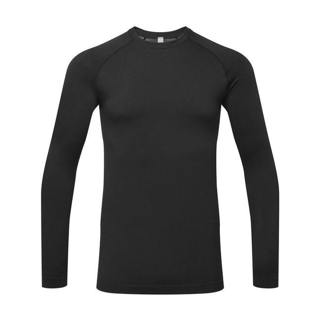 Black - Front - Onna Mens Unstoppable Plain Base Layer Top