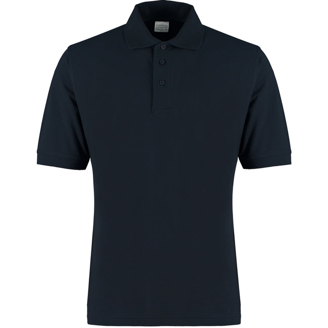 Navy - Front - Kustom Kit Mens Klassic Cotton Superwash 60C Polo Shirt