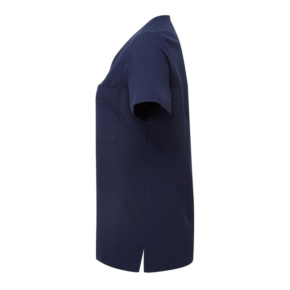 Navy - Side - Onna Womens-Ladies Limitless Work Tunic
