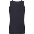 Deep Navy - Back - Fruit of the Loom Mens Athletic Vest Top
