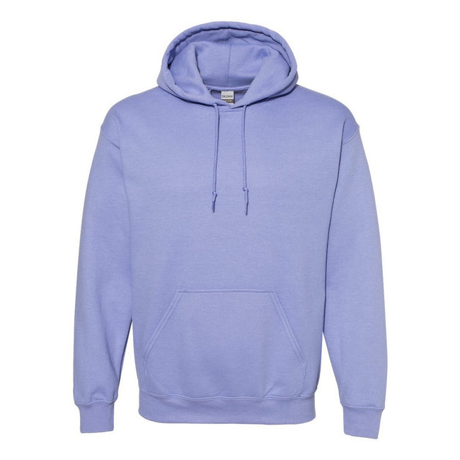 Violet - Front - Gildan Unisex Adult Heavy Blend Hoodie