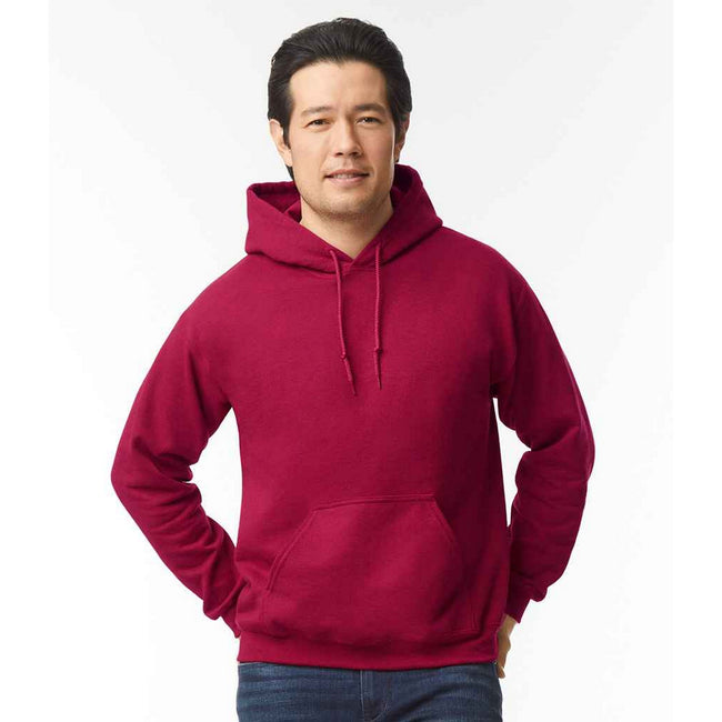 Antique Cherry Red - Side - Gildan Unisex Adult Heavy Blend Hoodie