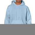 Light Blue - Front - Gildan Unisex Adult Heavy Blend Hoodie