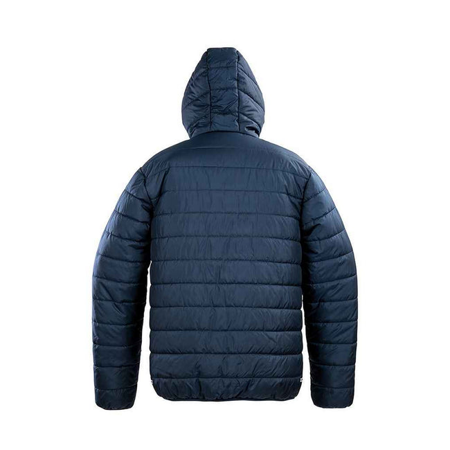 Navy-Navy - Back - Result Core Mens Soft Padded Jacket