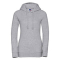 Light Oxford - Front - Russell Womens-Ladies Authentic Hoodie