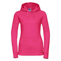 Fuchsia - Front - Russell Womens-Ladies Authentic Hoodie