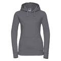 Convoy Grey - Front - Russell Womens-Ladies Authentic Hoodie