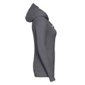 Convoy Grey - Side - Russell Womens-Ladies Authentic Hoodie