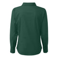 Bottle Green - Back - Premier Womens-Ladies Long-Sleeved Shirt
