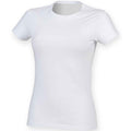 White - Front - SF Womens-Ladies Feel Good T-Shirt