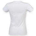 White - Back - SF Womens-Ladies Feel Good T-Shirt