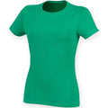Green - Front - SF Womens-Ladies Feel Good T-Shirt