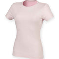 Baby Pink - Front - SF Womens-Ladies Feel Good T-Shirt