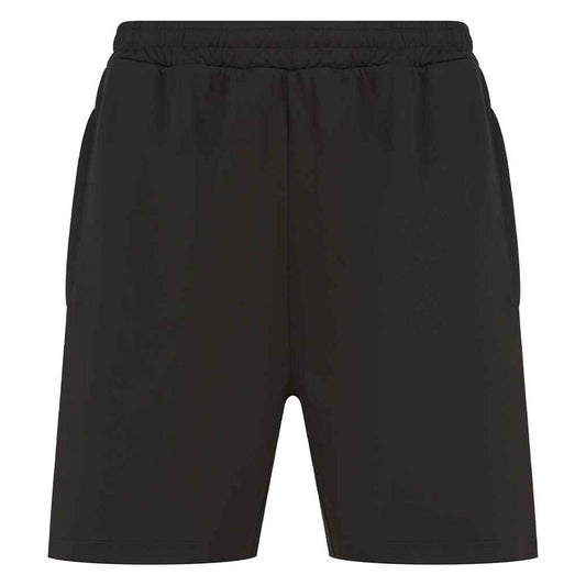 Black - Front - Finden & Hales Mens Knitted Shorts