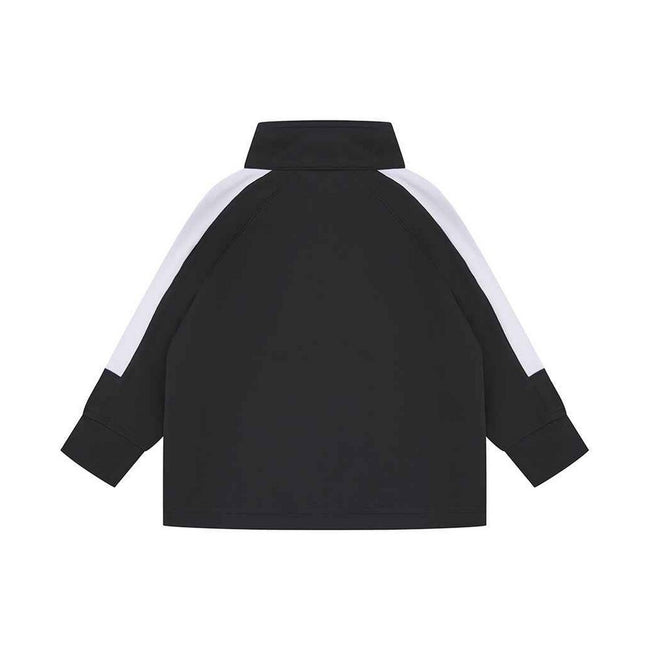Black-White - Back - Larkwood Baby Tracksuit Top