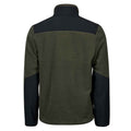 Deep Green-Black - Back - Tee Jays Mens Mountain Fleece Jacket