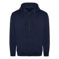 Navy - Front - PRO RTX Mens Pro Full Zip Hoodie