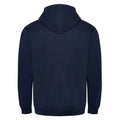 Navy - Back - PRO RTX Mens Pro Full Zip Hoodie
