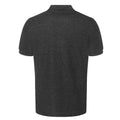 Charcoal - Back - PRO RTX Mens Pro Piqué Polo Shirt
