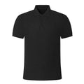 Black - Front - PRO RTX Mens Pro Piqué Polo Shirt