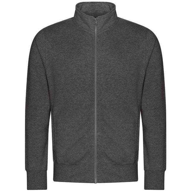 Charcoal - Front - Awdis Mens Campus Jacket