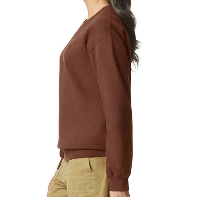 Cocoa - Side - Gildan Mens Softstyle Midweight Sweatshirt