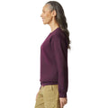 Maroon - Side - Gildan Mens Softstyle Midweight Sweatshirt