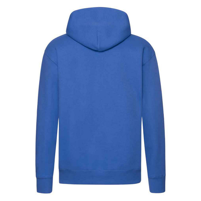 Royal Blue - Back - Fruit of the Loom Mens Premium Hoodie