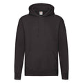 Black - Front - Fruit of the Loom Mens Premium Hoodie