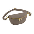 Taupe - Front - Bagbase Boutique Waist Bag