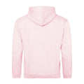 Baby Pink-Arctic White - Back - Awdis Childrens-Kids Varsity Hoodie
