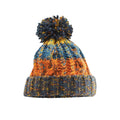 Retro Blue - Front - Beechfield Unisex Adult Corkscrew Beanie